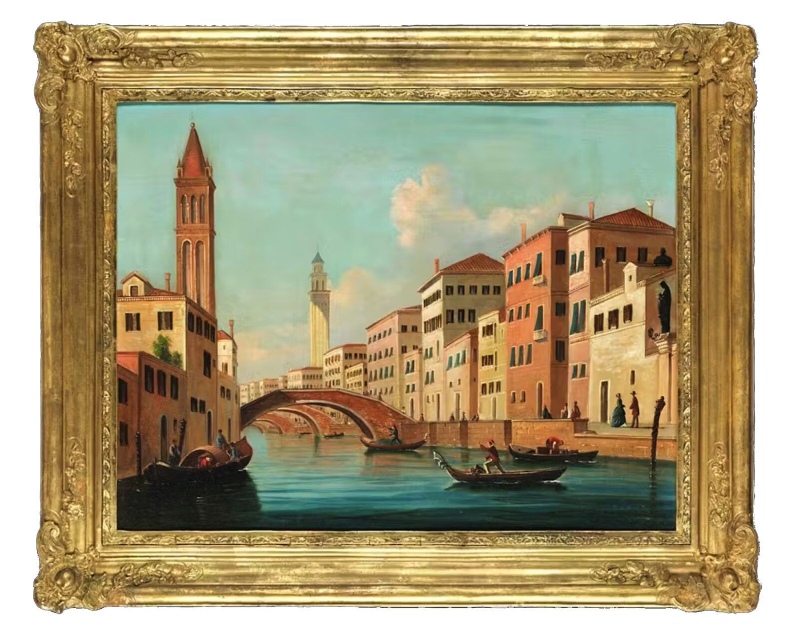 Artist Active At The End Of The 19th Century, View Of Venice