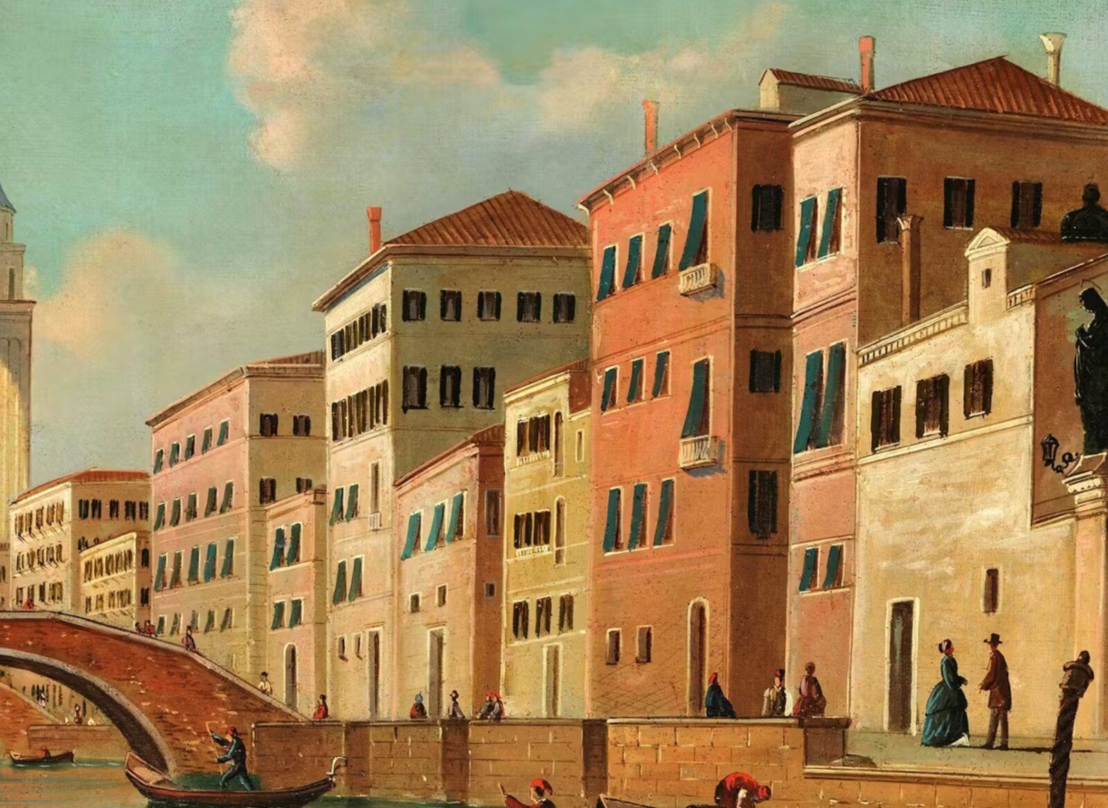 Artist Active At The End Of The 19th Century, View Of Venice photo furniture
