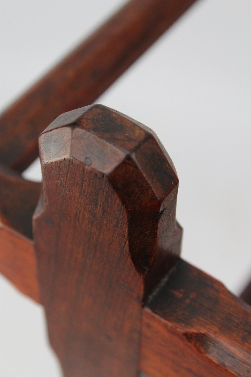 Victorian Gothic Revival Walnut Towel Rail photo buy