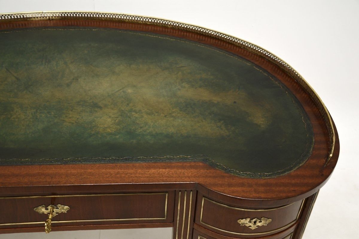 Antique Mahogany Leather Top Austrian Empire Desk photo 2048.0