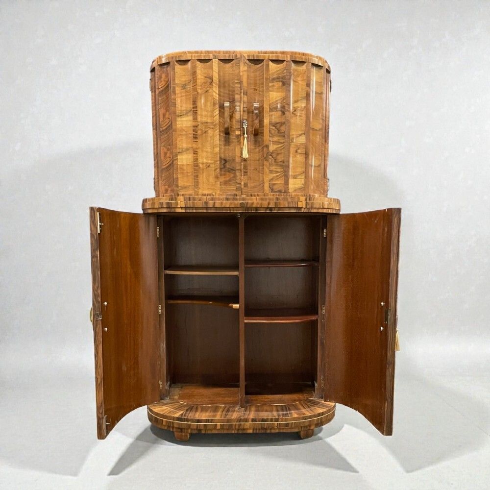 Art Deco Cocktail Cabinet photo vintage