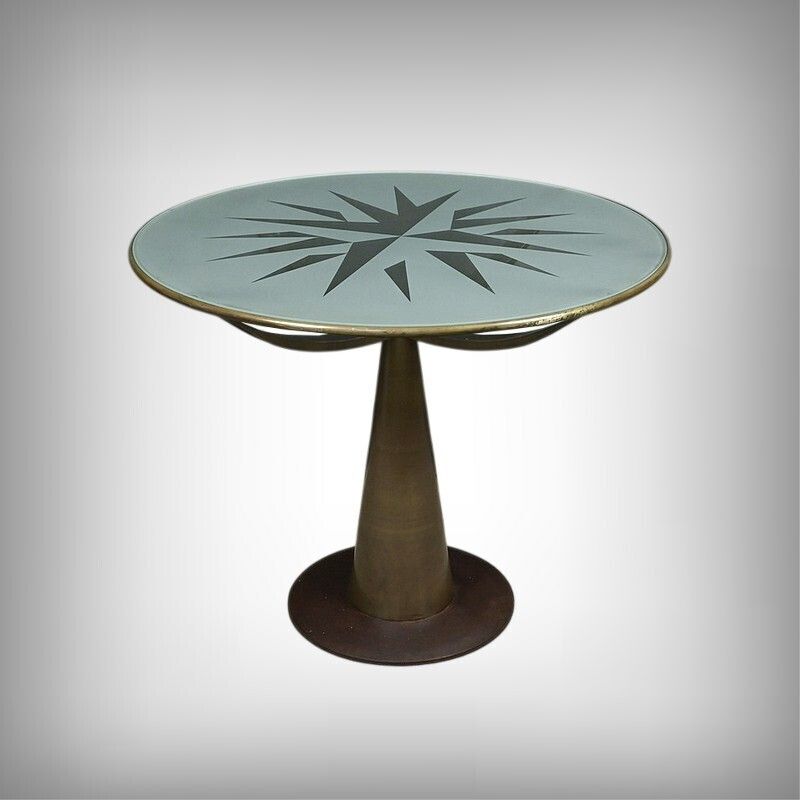 Astrolabio Table By Oscar Tusquets, Aleph Collection, Driade Edition – 1988