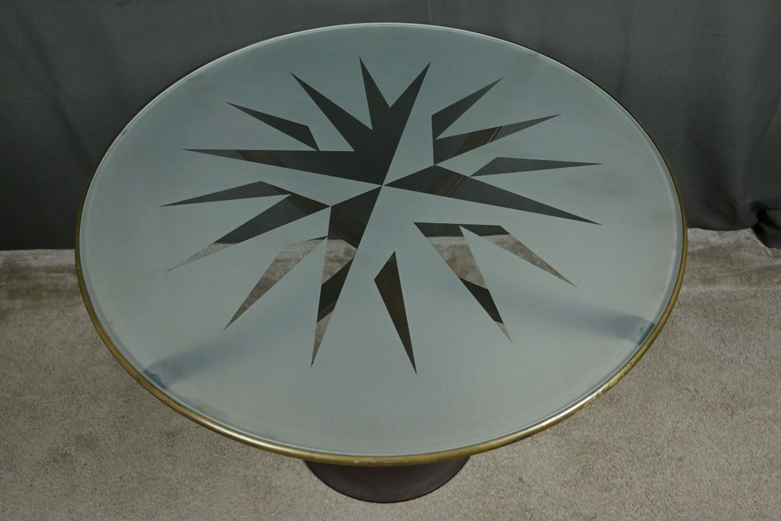 Astrolabio Table By Oscar Tusquets, Aleph Collection, Driade Edition – 1988 photo vinterior