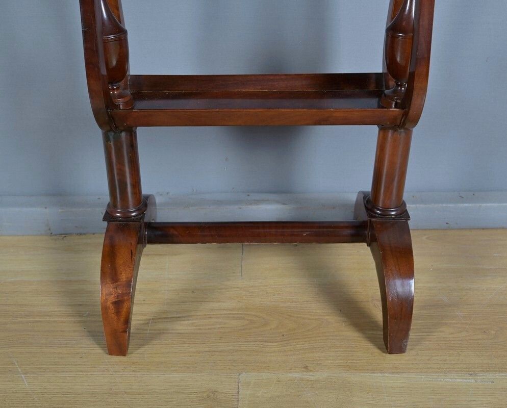 Mahogany Burl Trinket Table, Empire Period – Early 19th Century photo buy