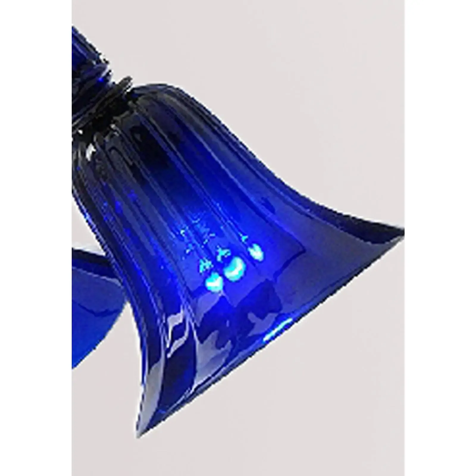 Contemporary Pop Blue Ocean Murano Style Glass Chandelier 8 Arms photo furniture