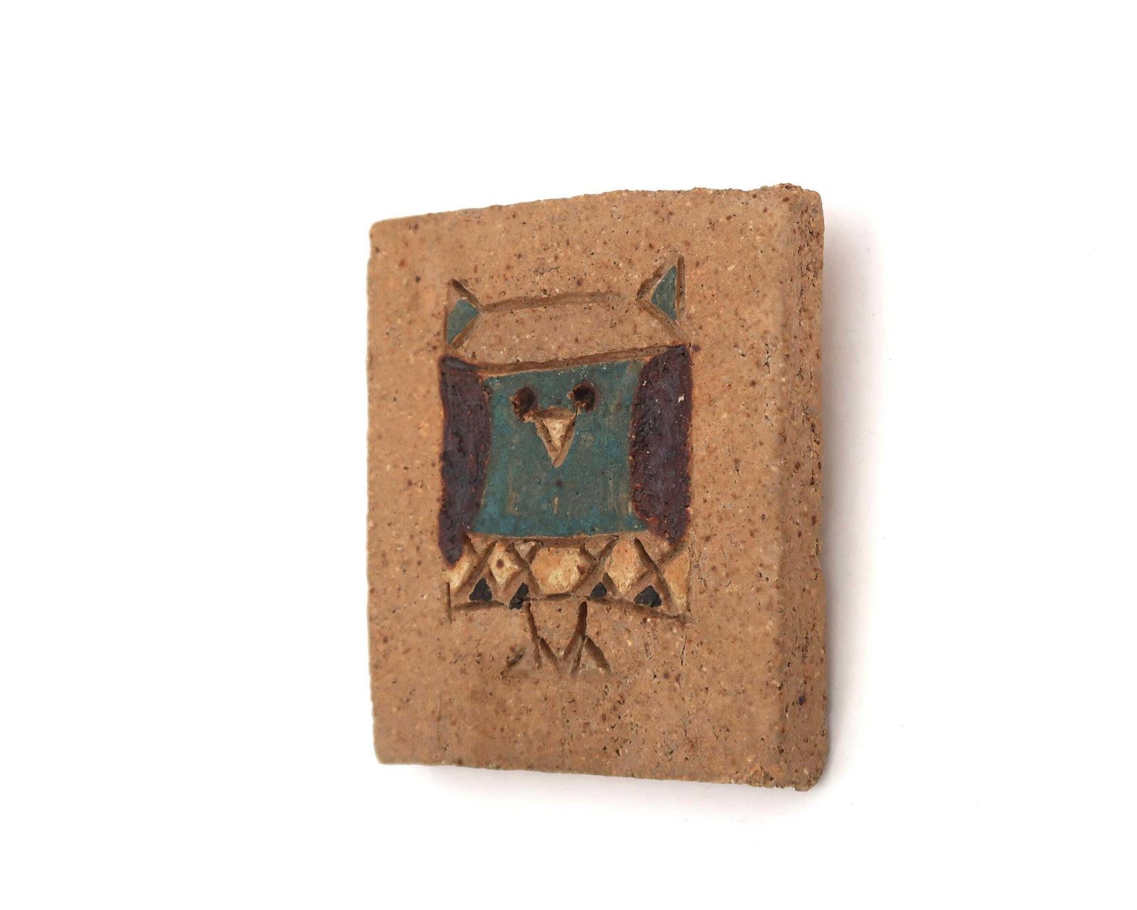 French Stoneware Ceramic Wall Hanging Sculpture By Les Argonautes, Bird Decor, 1970s / Vallauris, Vintage, Home Decor photo furniture