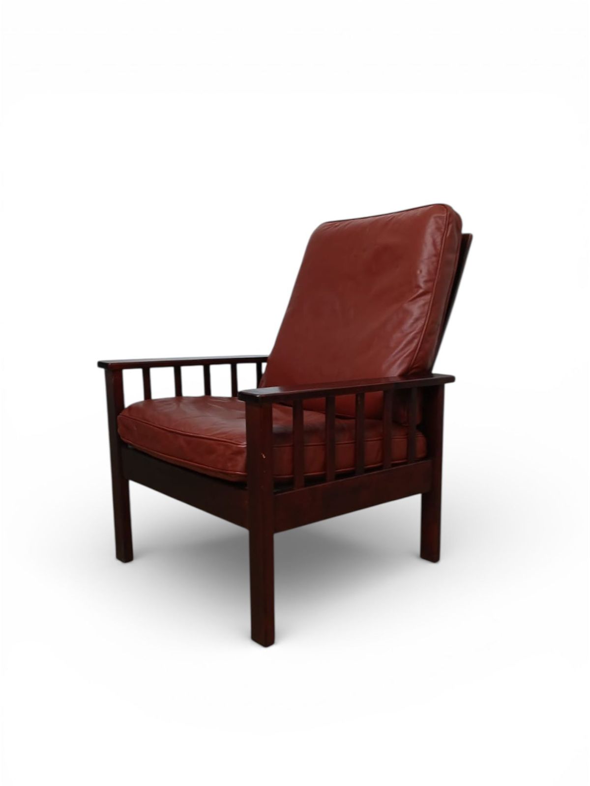 Karin Mobring & Tomas Jelinek “Stockholm” Leather Armchair For Ikea, 1980s photo furniture