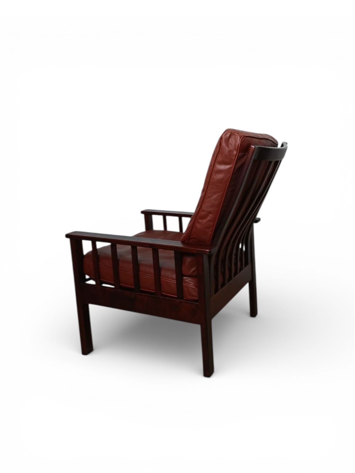 Karin Mobring & Tomas Jelinek “Stockholm” Leather Armchair For Ikea, 1980s photo Furniture
