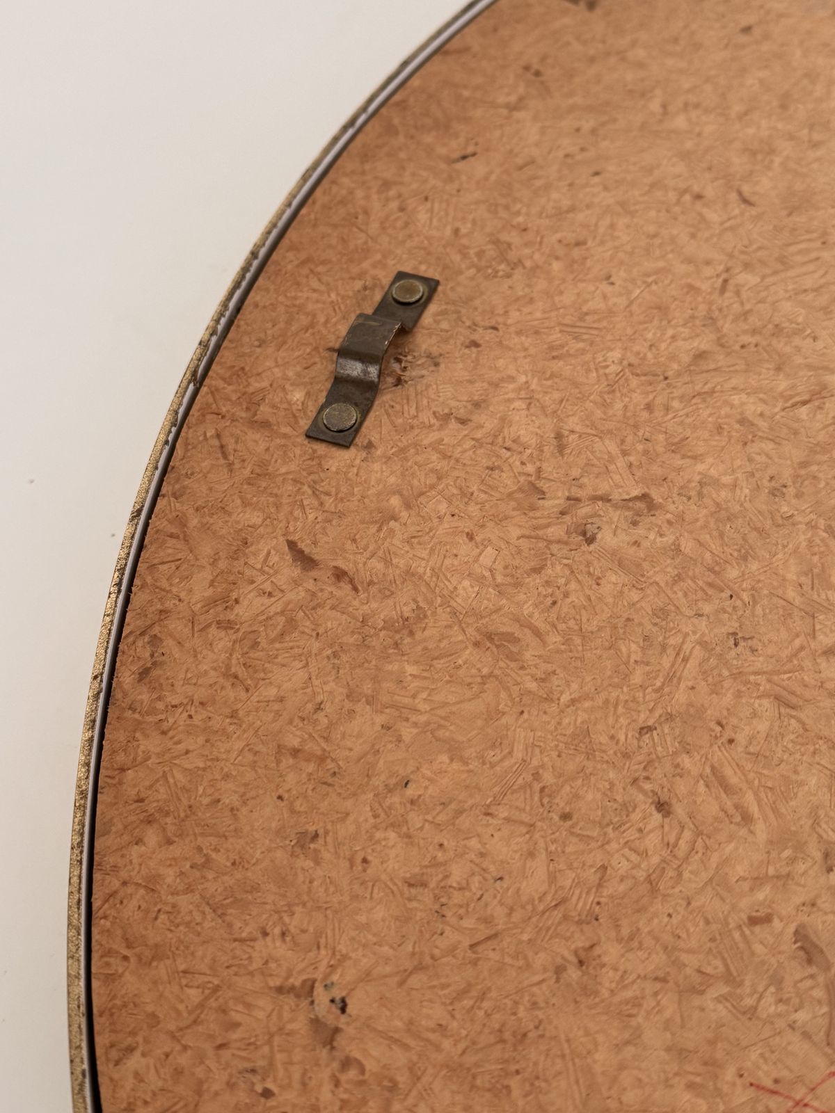 Home Decor Midcentury Round Wall Mirror By Vereinigte Werkstätten München, 1970 photo