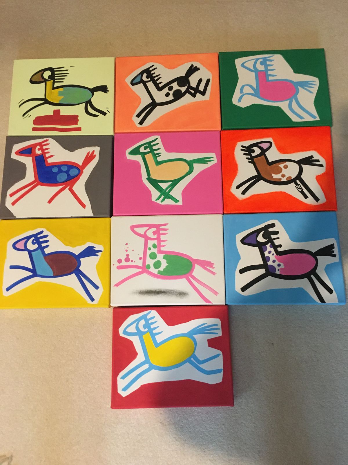 Charming Little Horses Created By Spanish Street Artist Francisco De Pajaro
