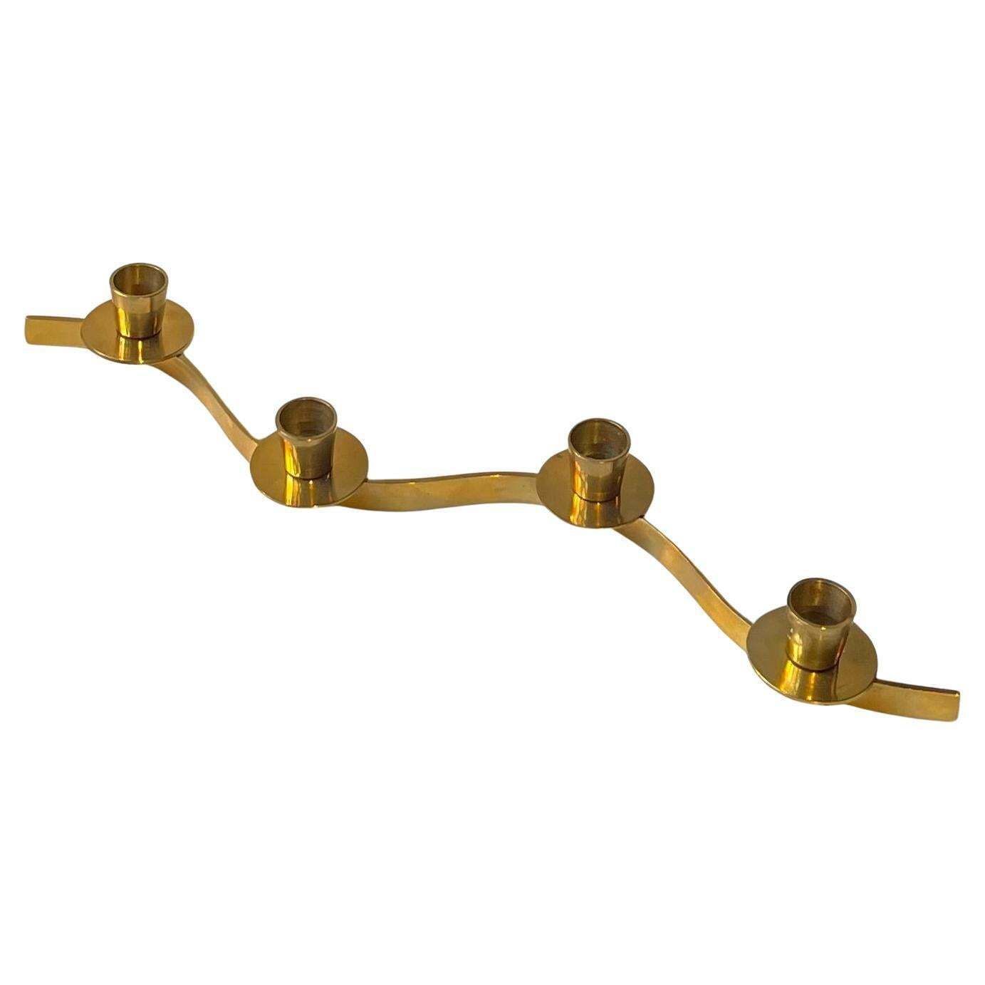 Scandinavian Organic Candelabra In The Style Of Josef Frank, 1960s