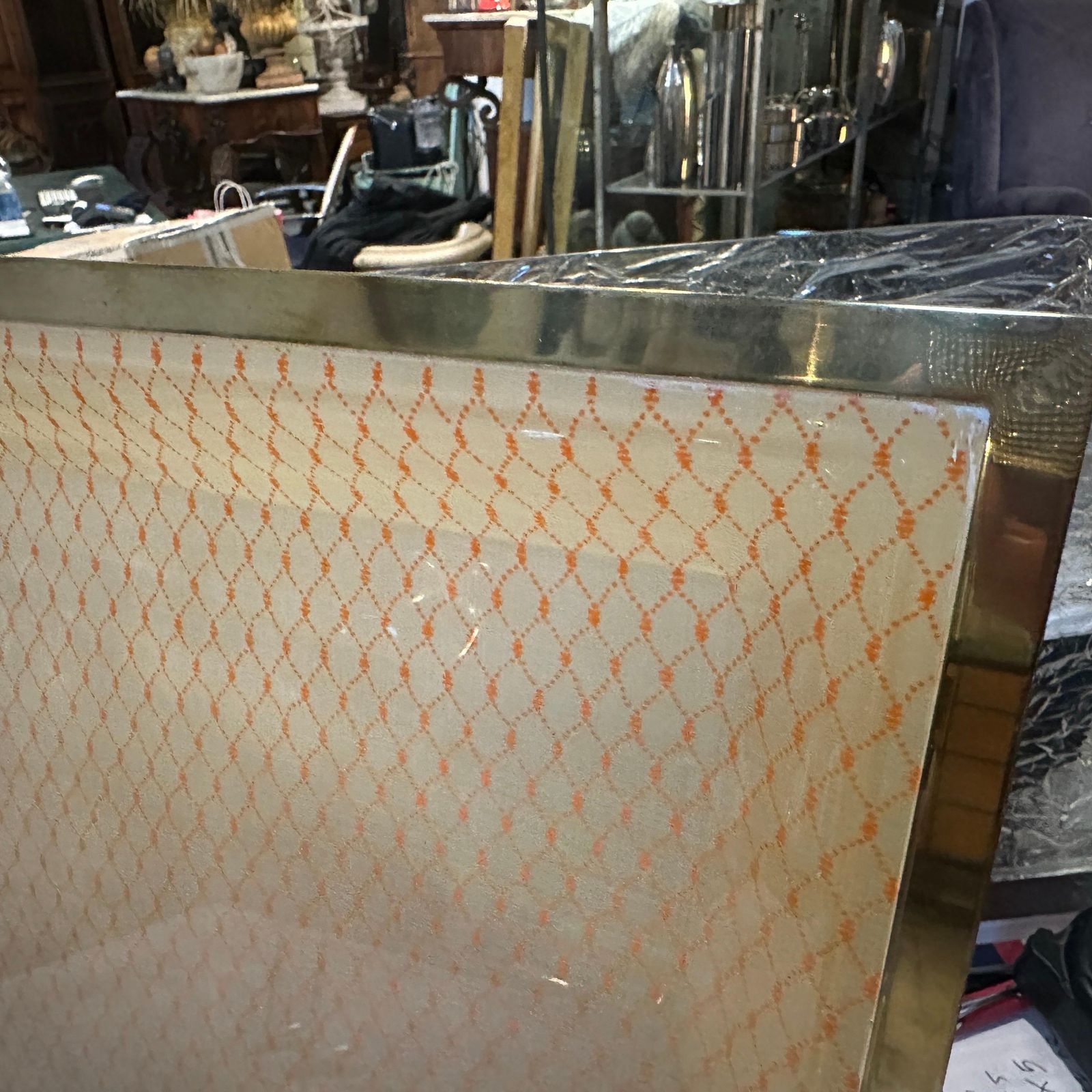photo furniture 1970s Mid Century Modern Brass And Plexiglass Tray By Liar Of A. Cavalli
