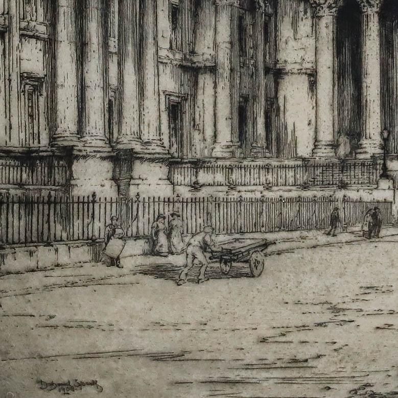 Nathaniel Sparks Re (1880 1956) 1909 Etching, The National Gallery photo for sale