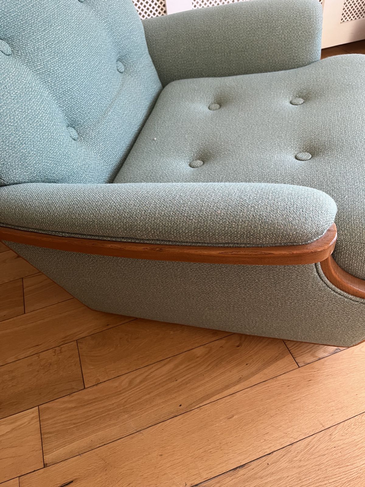 Beautiful Mid Century Scandinavian Sofa And Two Chairs photo Furniture