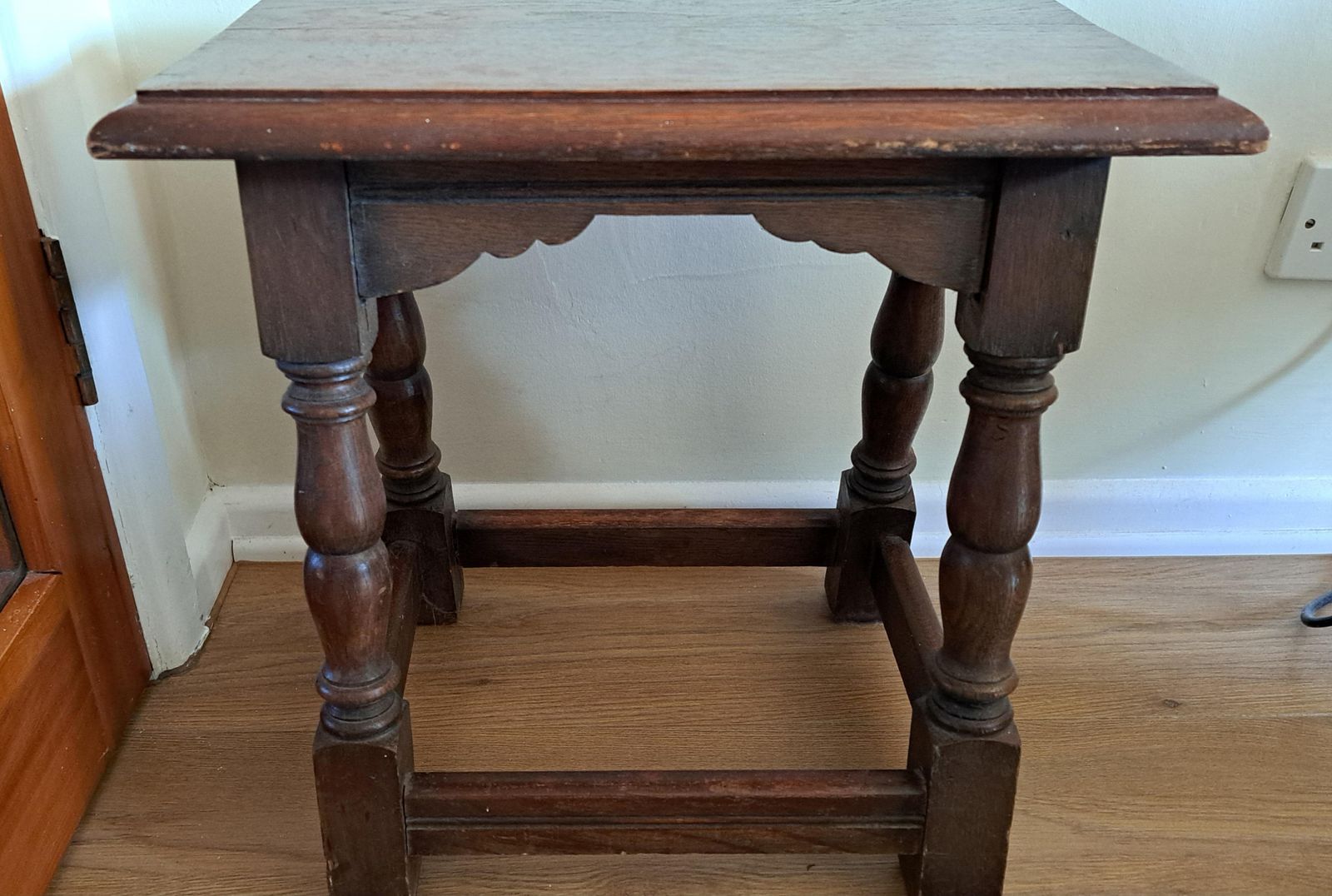 1940's Side Table Arts And Crafts Style Cc41 Utility Furniture photo furniture