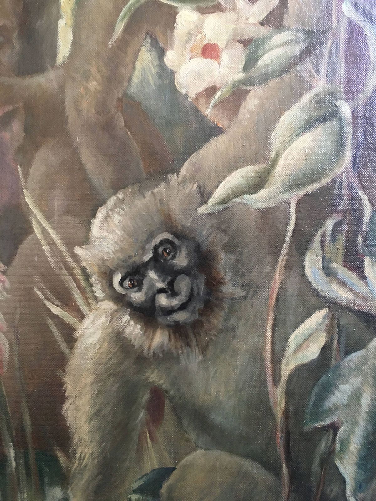 Alixe Jean Shearer Armstrong (1894 1983) Oil On Canvas 'The Jungle' Signed 1938 Modern British Slade School photo for sale