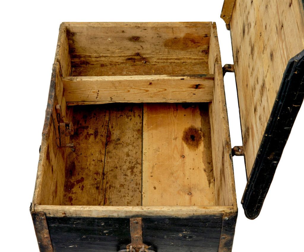 Scandinavian Mid 19th Century Painted Pine Chest photo furniture
