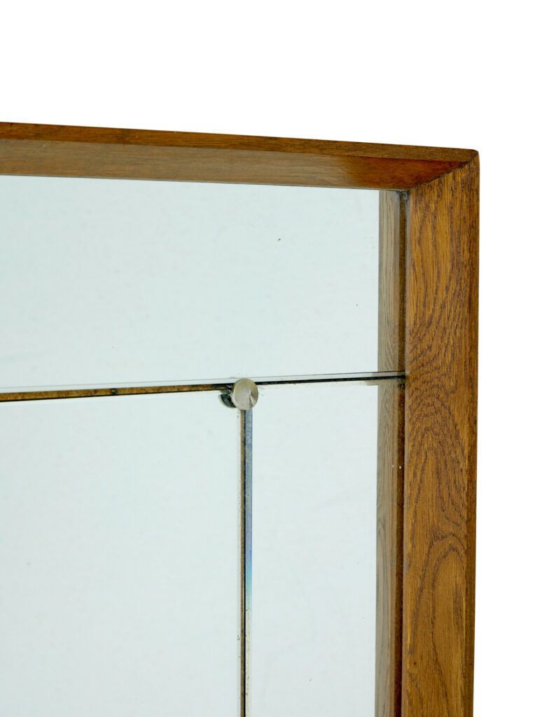 Mid Century Scandinavian Deep Framed Harlequin Mirror photo Home Decor