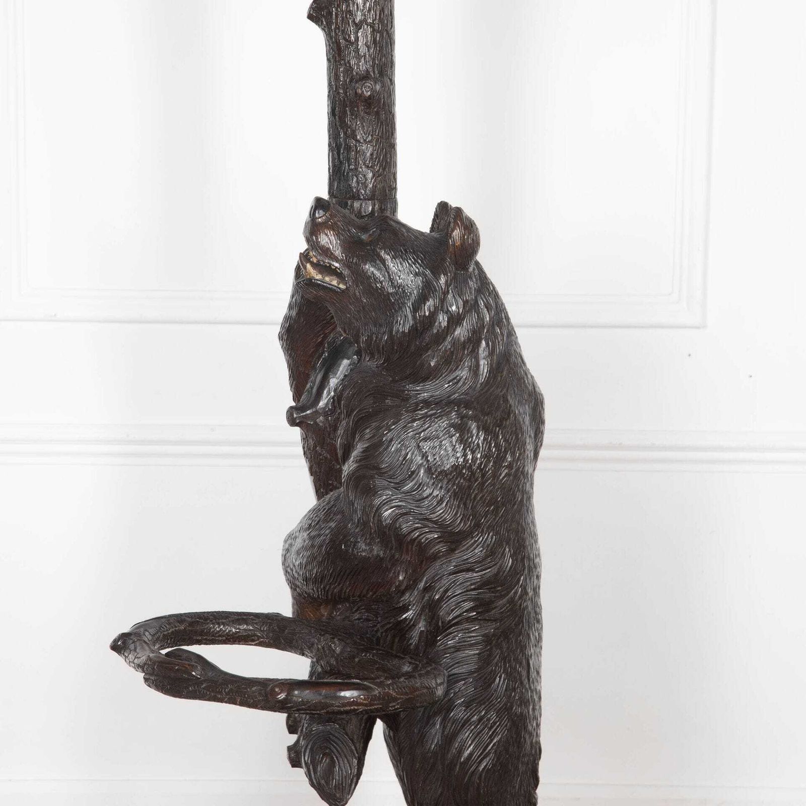 19th Century Carved Bear Hall Stand photo furniture