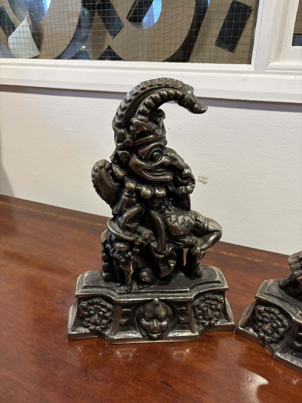 Cast Iron Punch And Judy Door Stops. photo Home Fixtures
