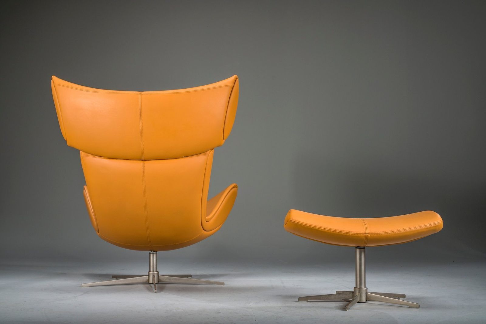 Set Of Imola Lounge Chair And Ottoman Attributed To Henrik Pedersen For Boconcept, 2000s photo 3314.0