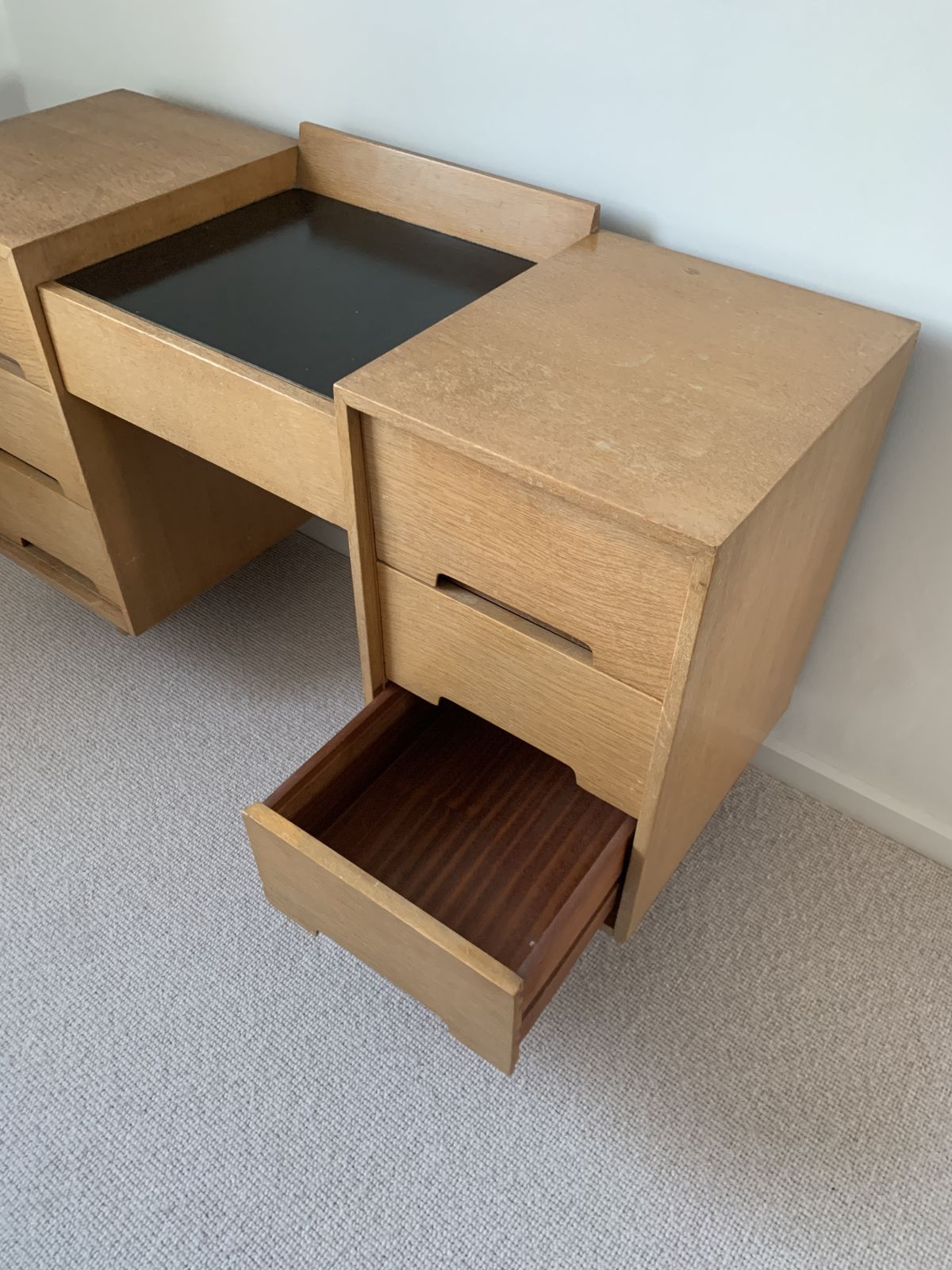 Mid Century Stag C Range Oak Small Dressing Table By John & Sylvia Reid