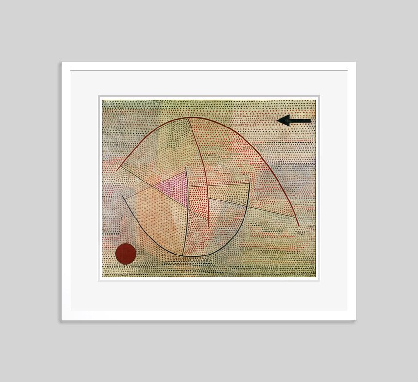 Paul Klee 'In Copula' Archival Pigment Print Framed In White