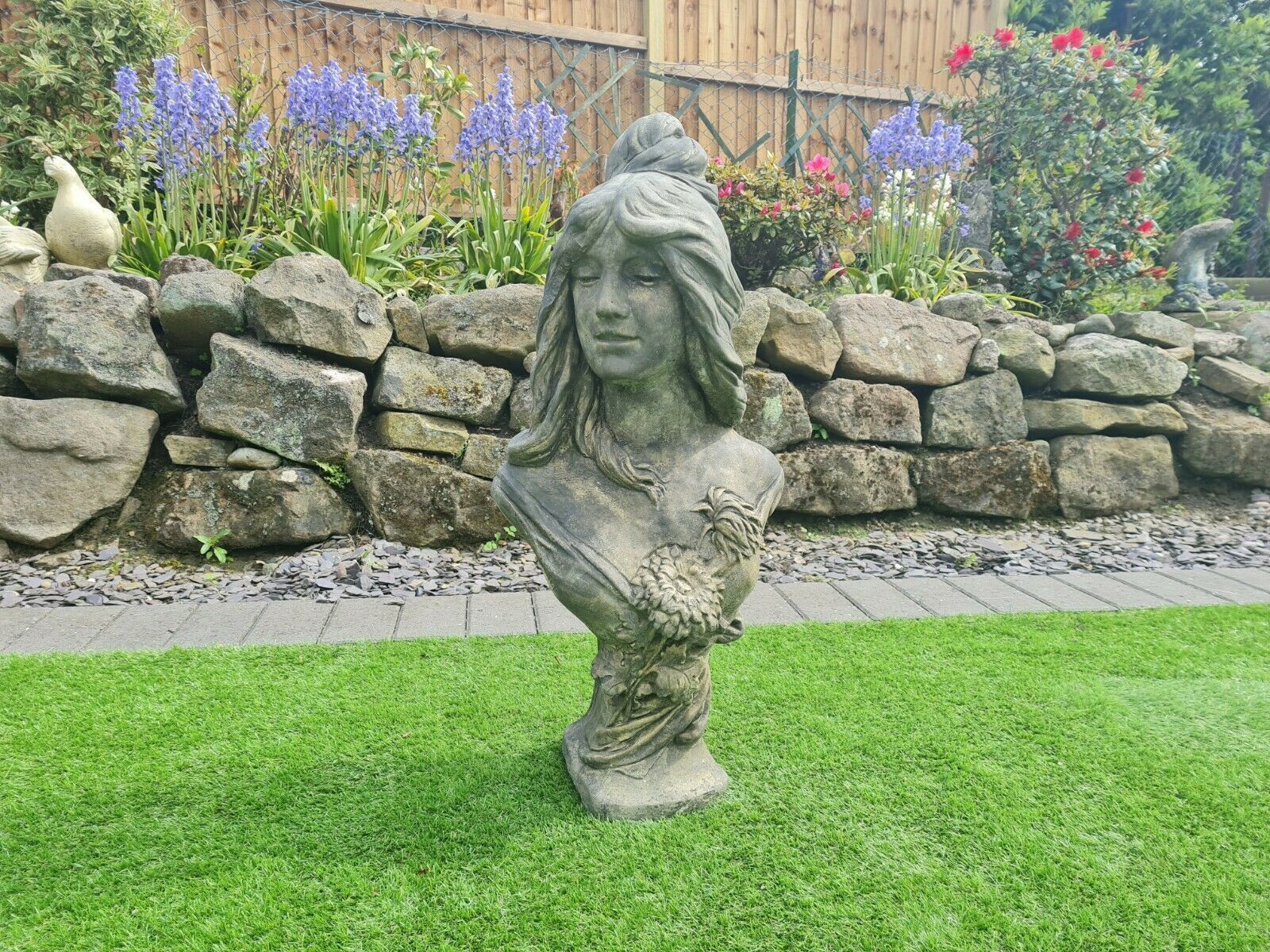 Vintage Stephanie French Garden Ornemant English Stone 0044.