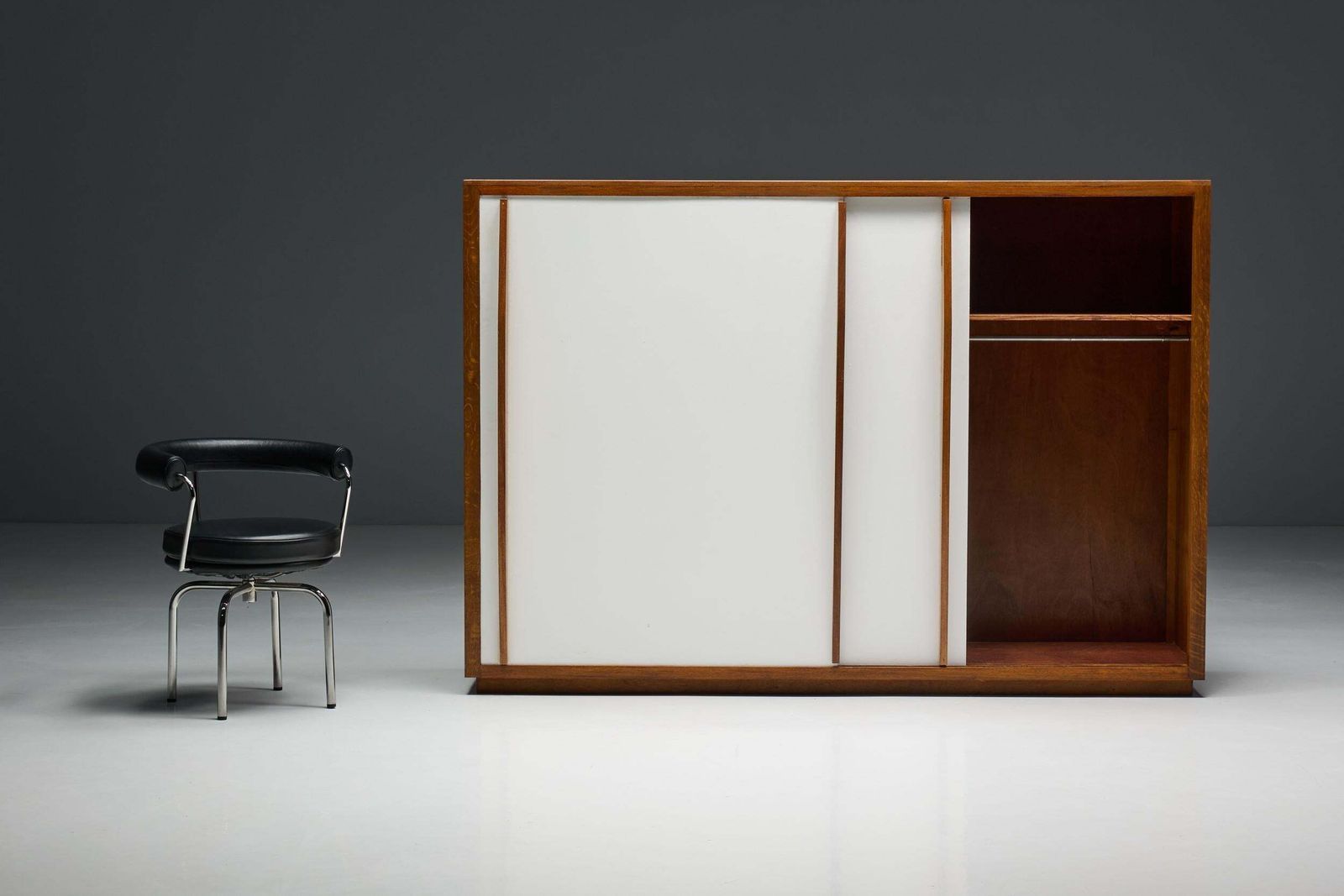 photo vinterior Storage Piece By Charlotte Perriand & Atelier Jean Prouvé, France, 1950s
