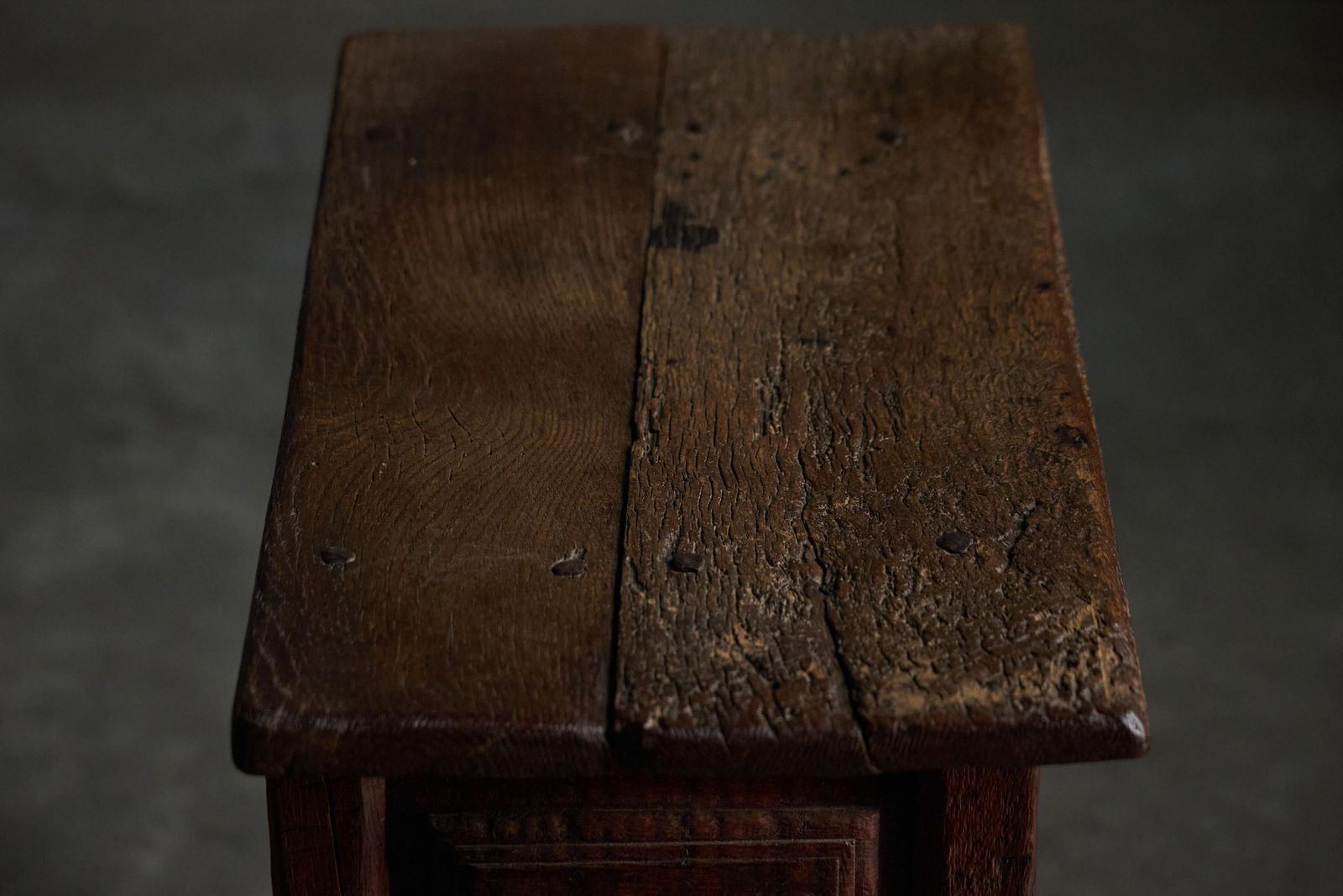 Antique Rustic Oak Cabinet, France, 19th Century photo 2432.0