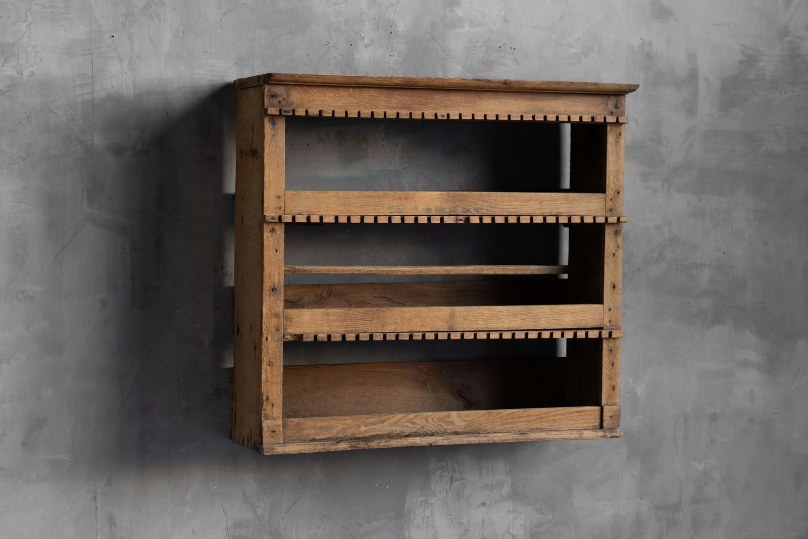 Rustic Art Populaire Wall Mounted Shelf, France, 19th Century photo Furniture