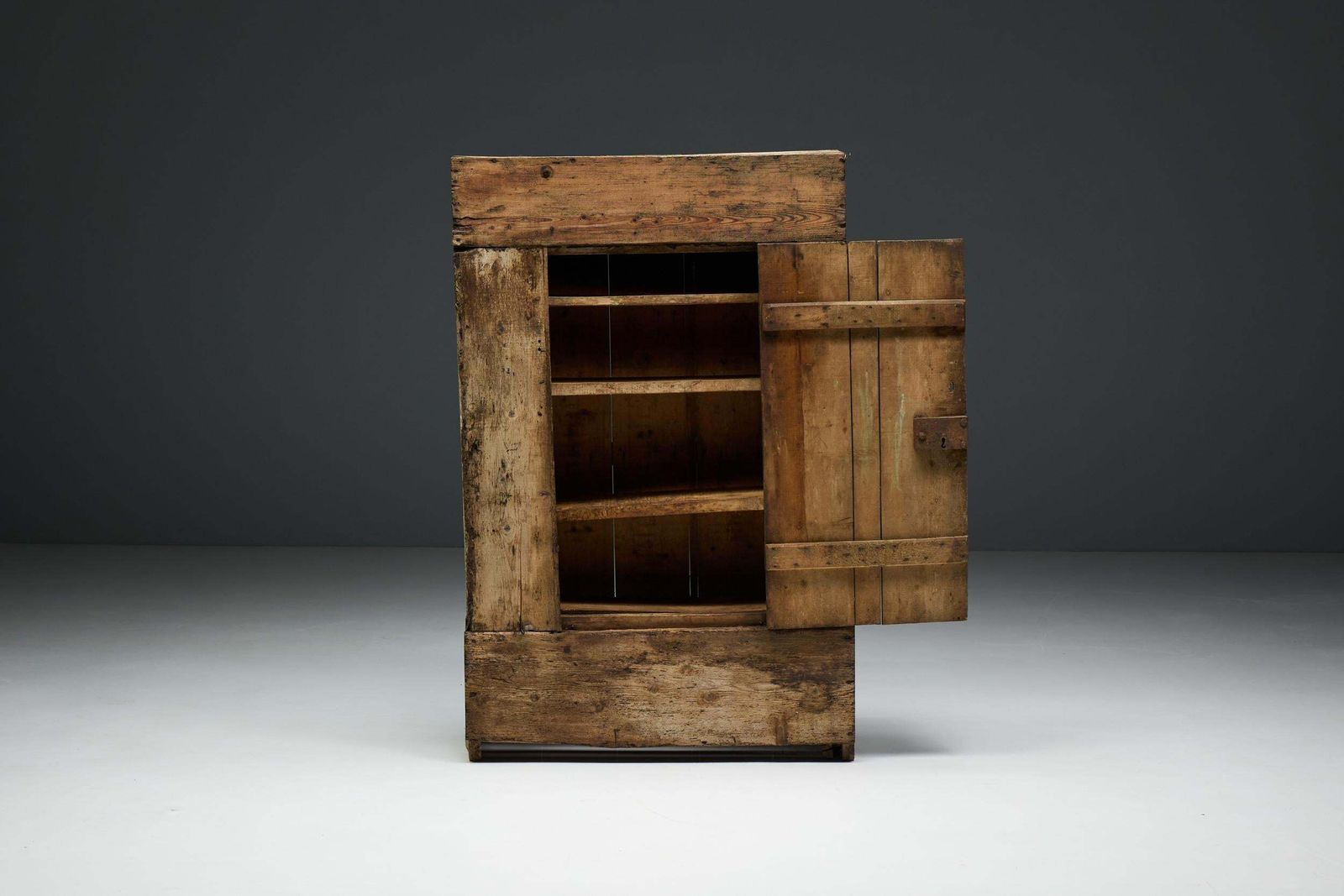 4947.0 Rustic Art Populaire Cabinet, France, 19th Century photo