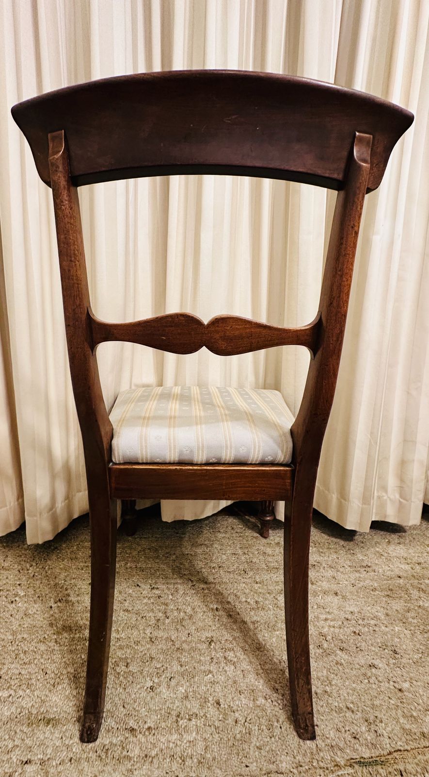 Set Of Six Mid Victorian Mahogany Dining Chairs In Waring And Gillow Style photo Furniture