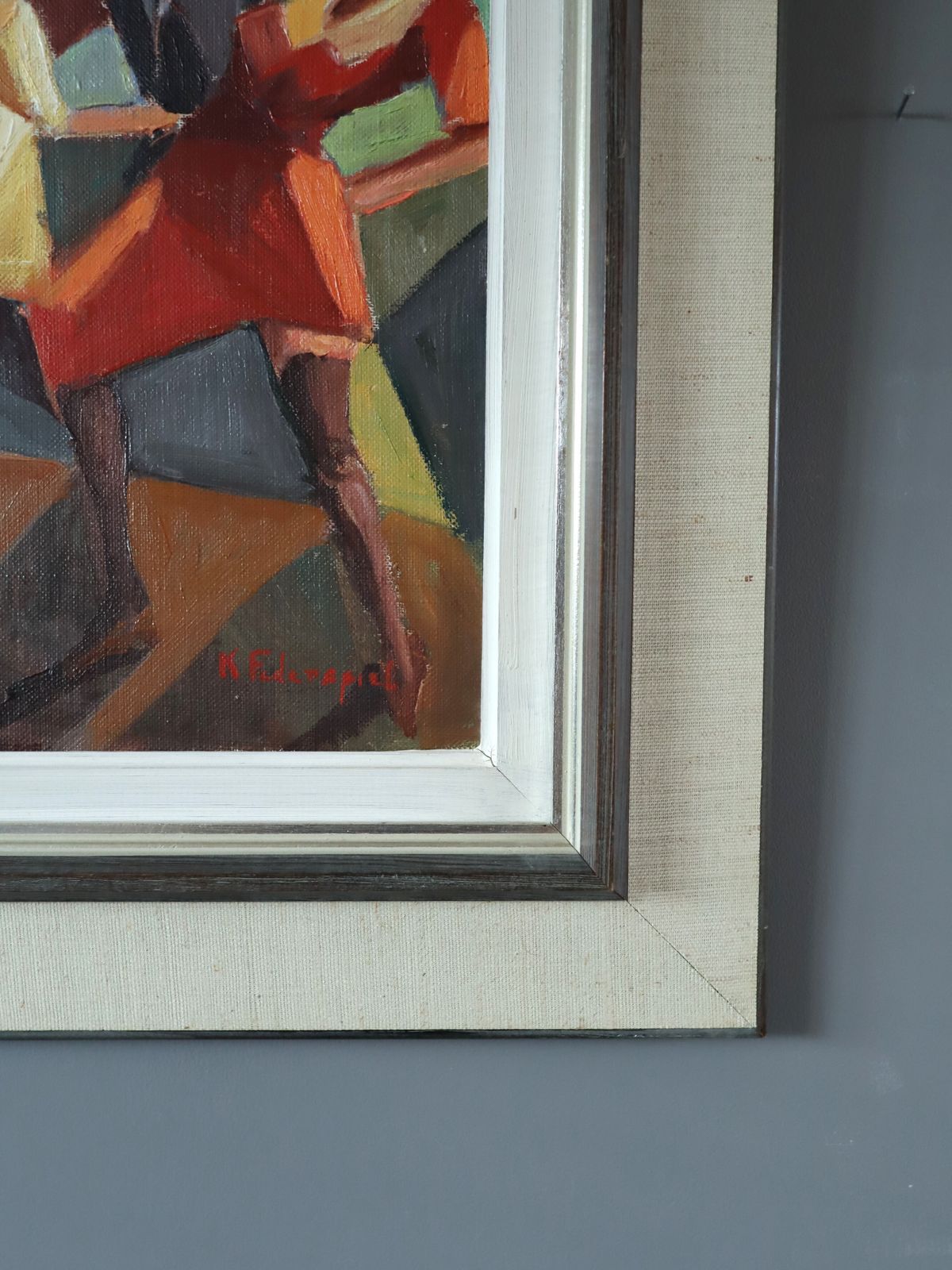 photo furniture Dance The Night Away Oil Painting