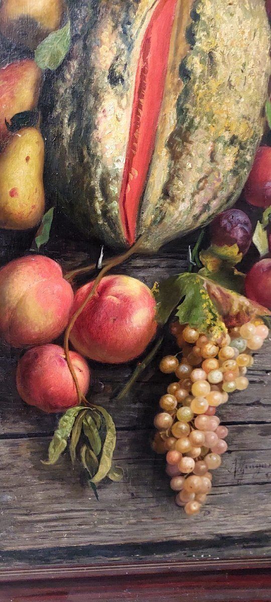 photo for sale Zingoni Aurelio Florence 1853 1922, Oil On Canvas, Still Life