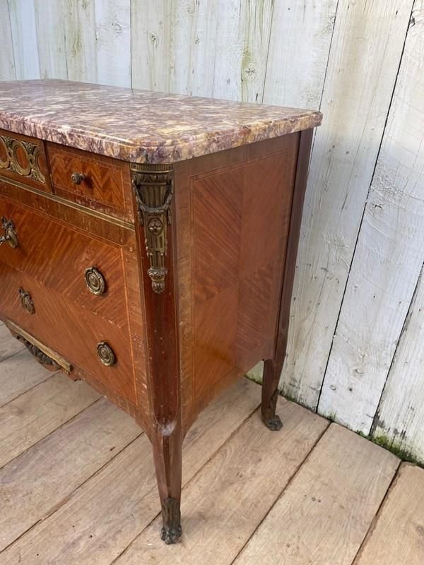 Antique French Commode, Early 20th Century photo vintage