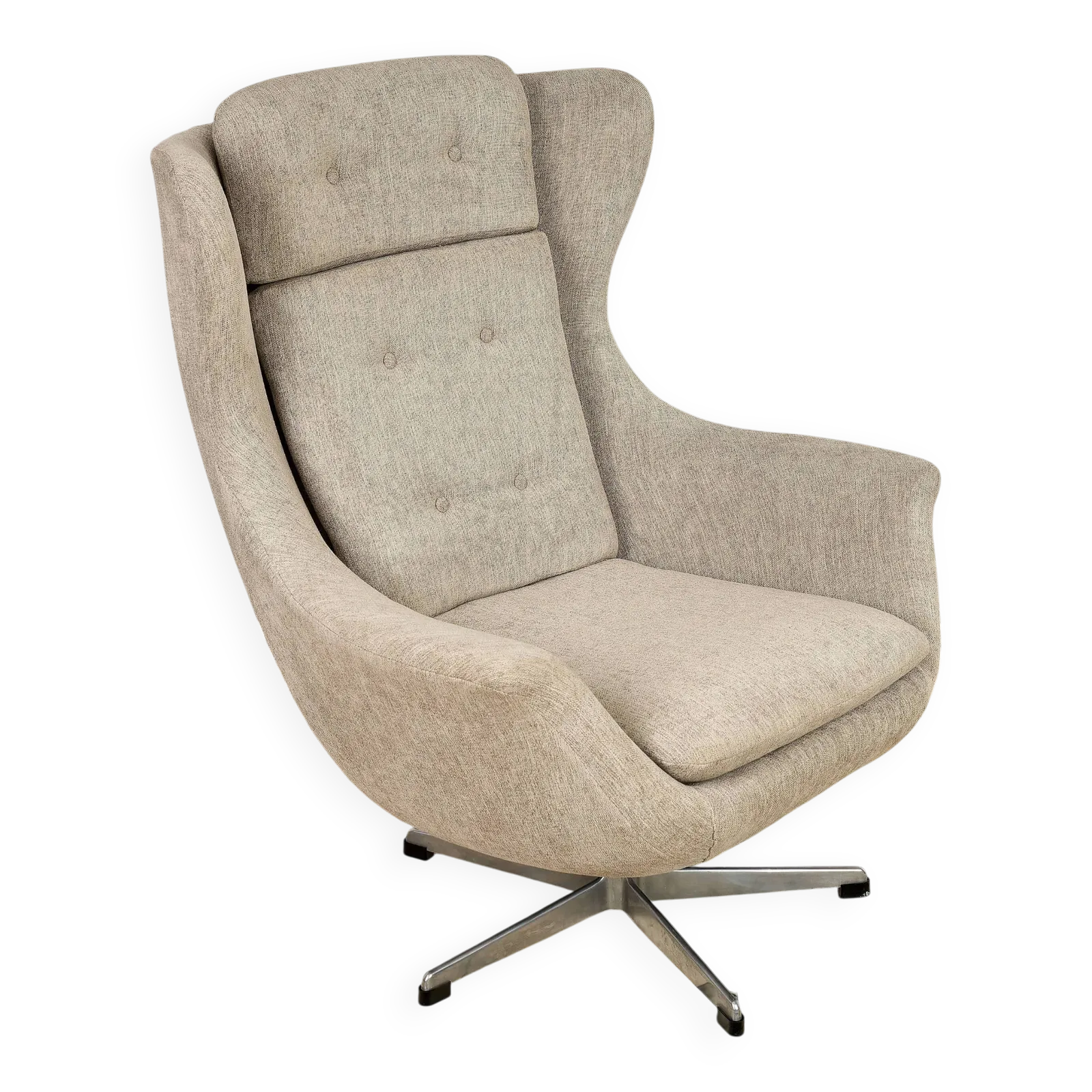 Ushak Swivel Chair By Up Zavody 1960s Czechoslovakia
