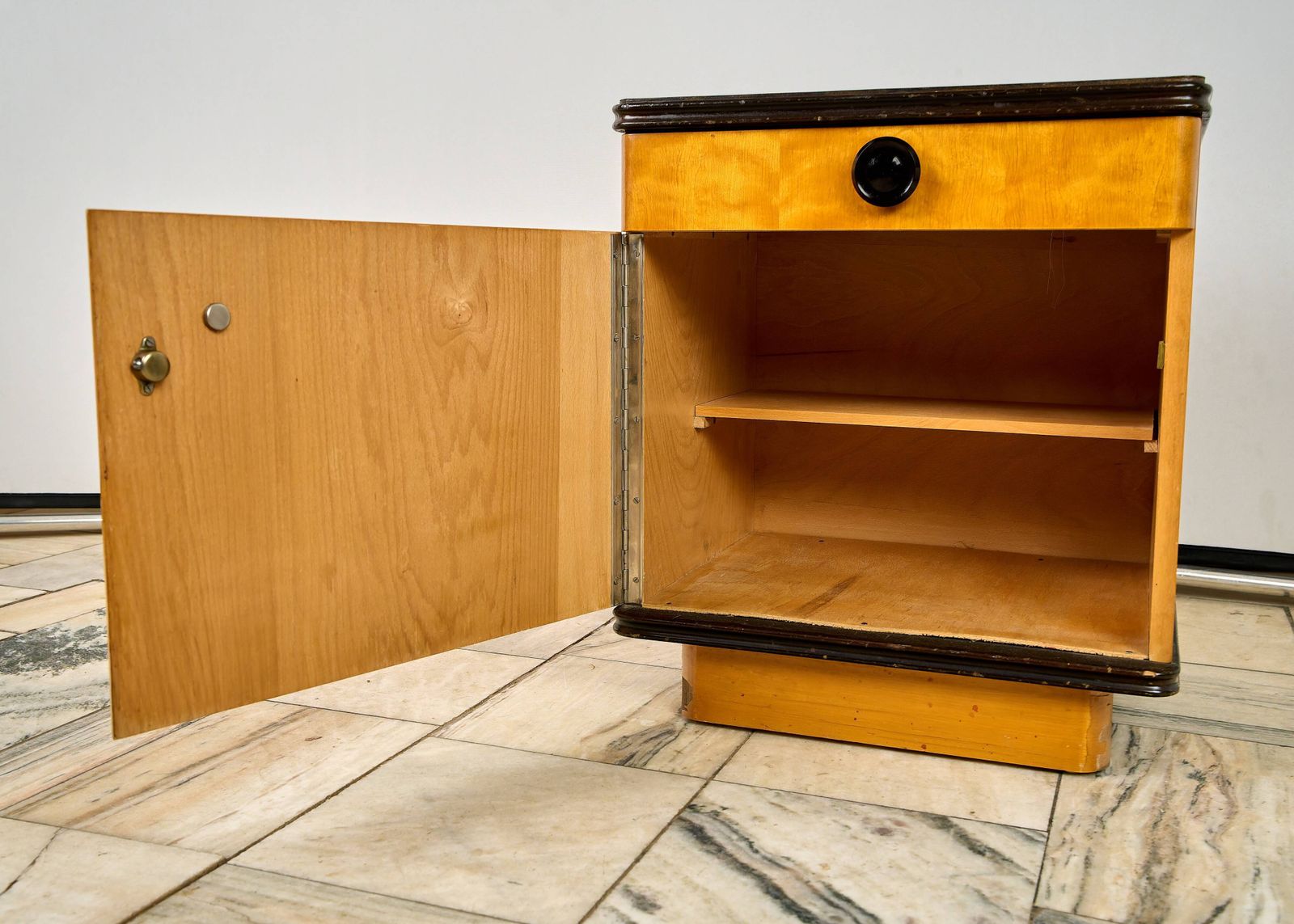 Mid Century Nightstand By Jindrich Halabala For Up Zavody photo 200.0