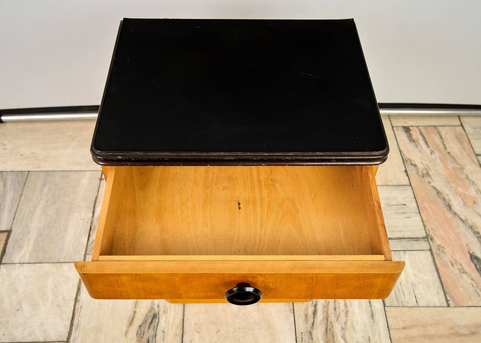 Mid Century Nightstand By Jindrich Halabala For Up Zavody photo vinterior