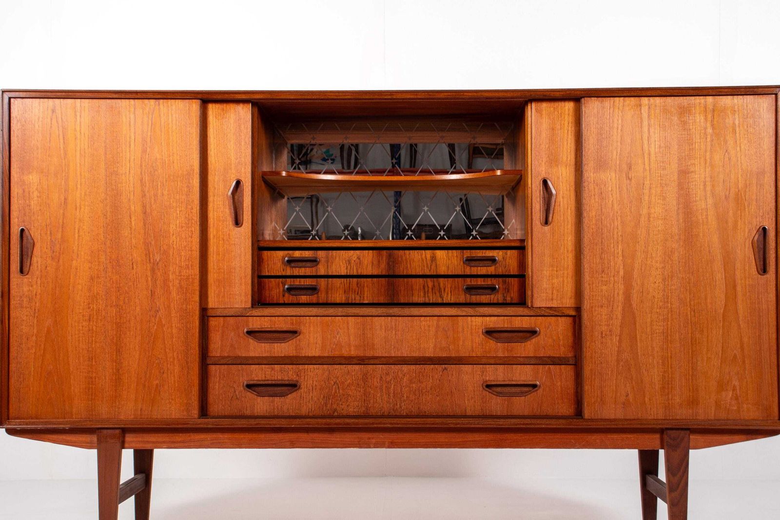 photo furniture Danish Mid Century Teak And Rosewood Sideboard By P. Westergaard Møbelfabrik, 1960s