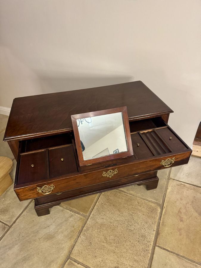 Excellent Quality Antique George III Mahogany Gentleman's Chest photo vinterior