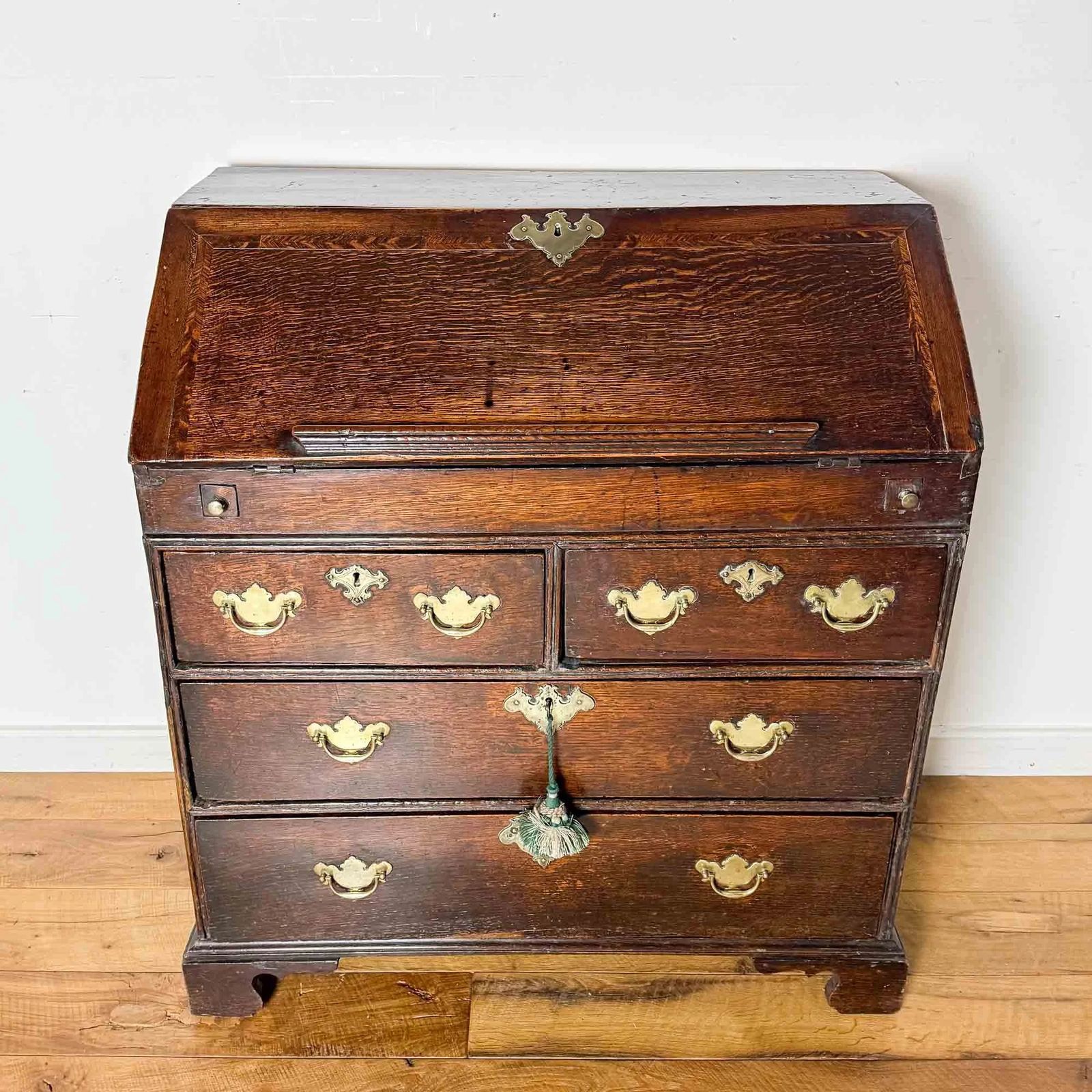 17th Century Vernacular Oak Bureau photo for sale
