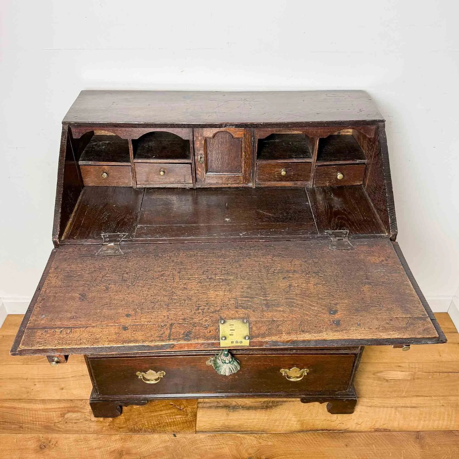 17th Century Vernacular Oak Bureau photo buy