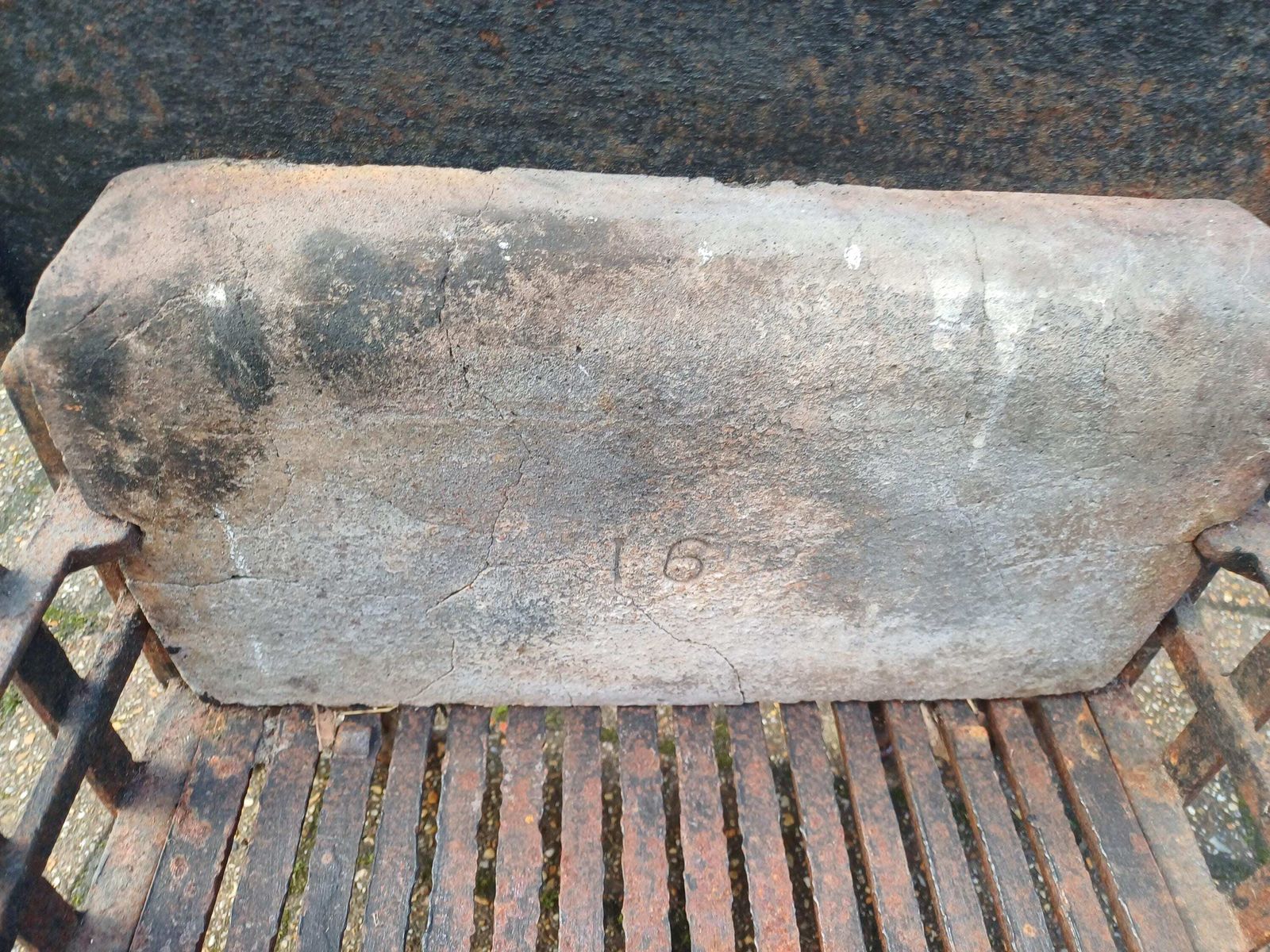 Large Heavy 1920s Cast Iron Fireplace Inset Heavy Antique Fire Basket Art Nouveau Style Original Patina Period Hearth photo buy
