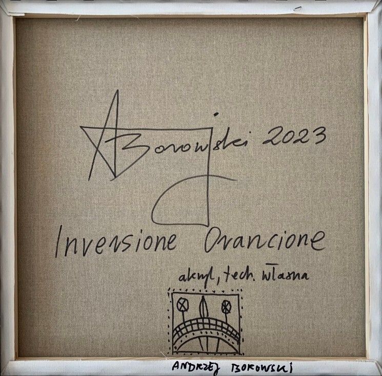 Inversione Arancione (Inspired By Kiefer), 2023 Andrzej Borowski photo furniture