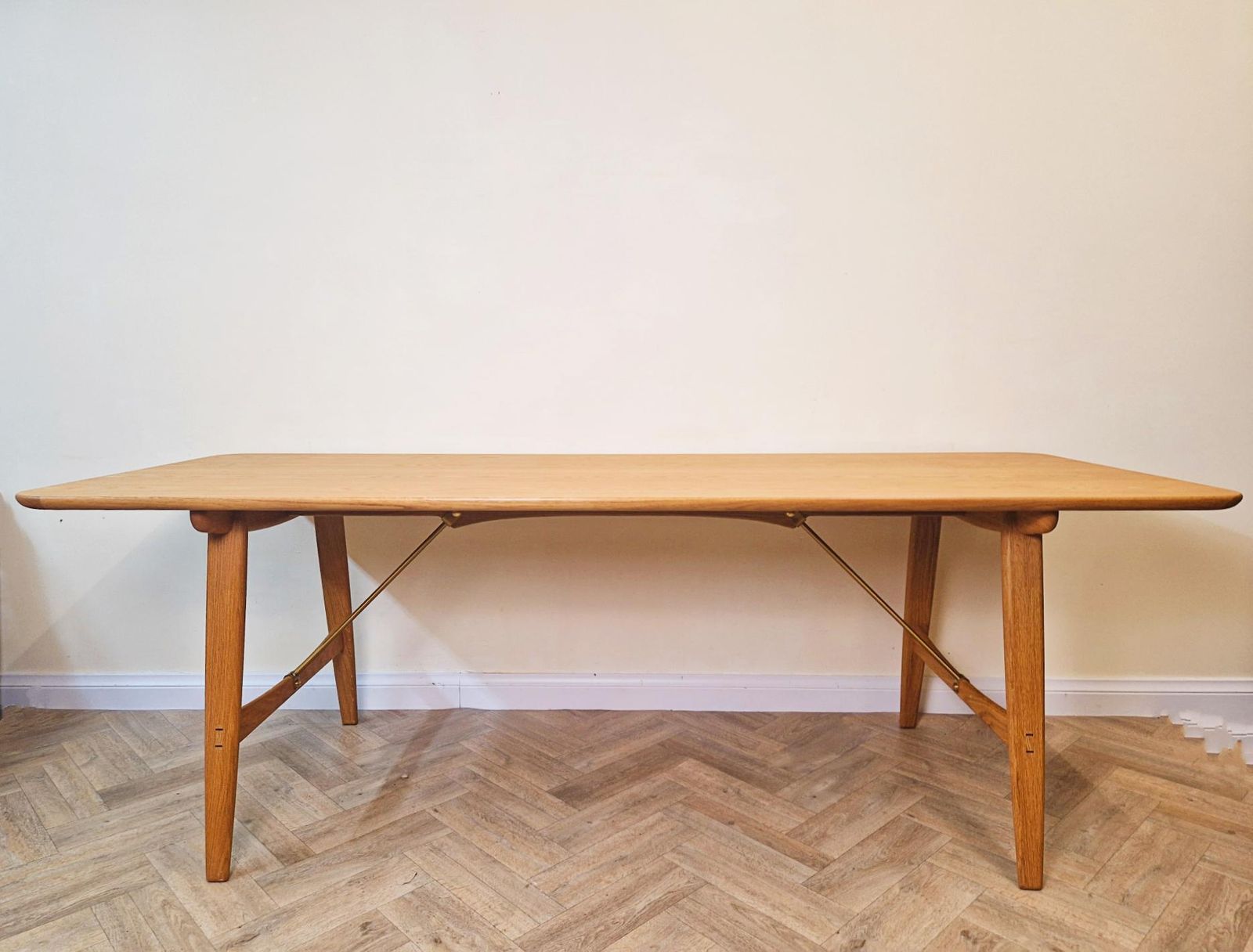 Børge Mogensen For Carl Hansen & Son Danish Mid Century Model Bm1160 Hunting Table Bl819
