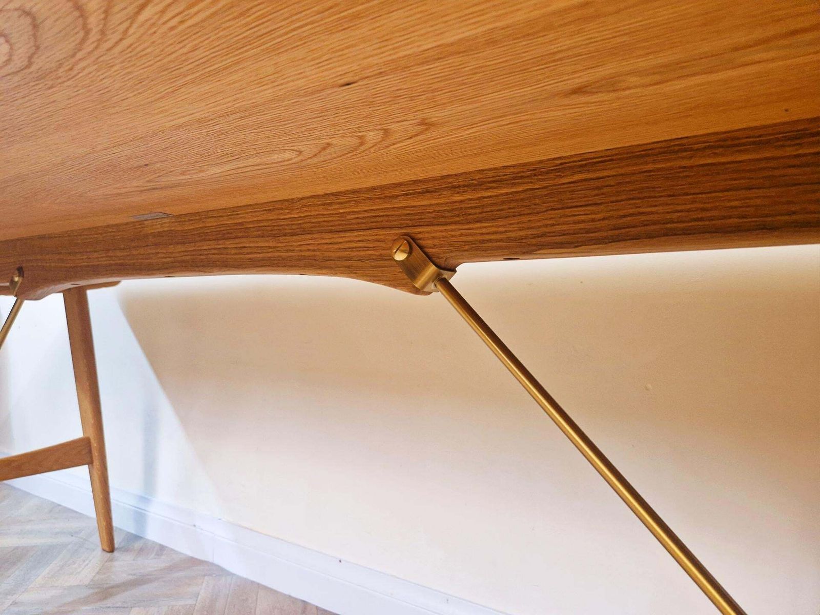 photo for sale Børge Mogensen For Carl Hansen & Son Danish Mid Century Model Bm1160 Hunting Table Bl819