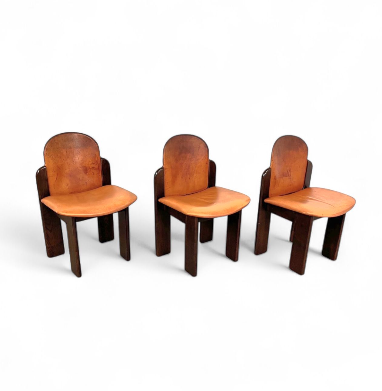 Mid Century Dining Table And 3 X Chairs By Silvio Coppola For Fratelli Montina Italy / 1970s photo for sale