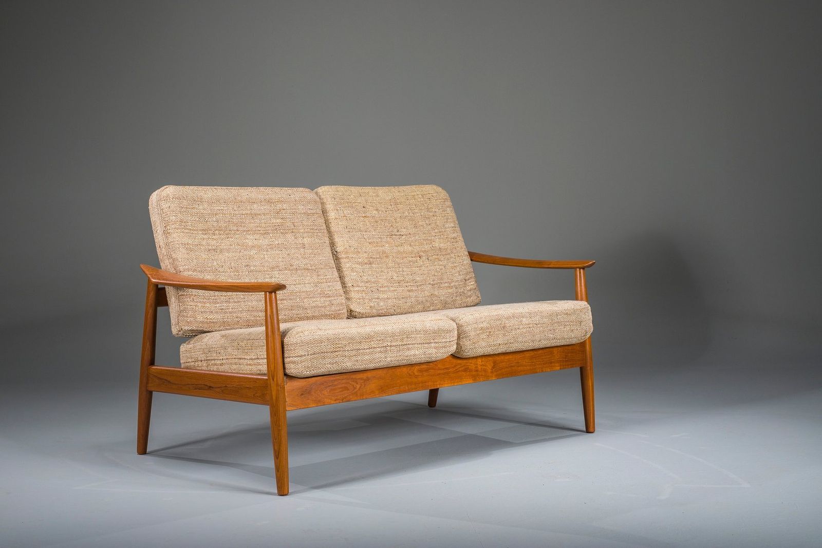Danish Modern Seating Set In Teak By Arne Vodder For France & Søn, 1960s, Set Of 3 photo furniture