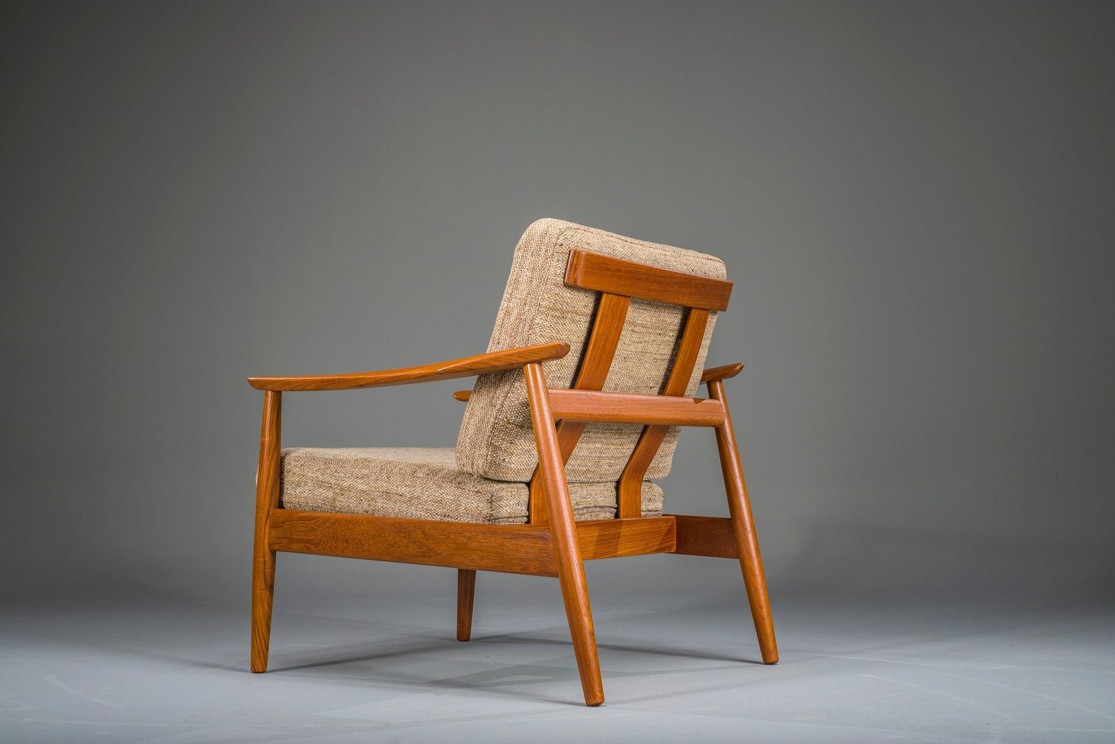 7364.0 Danish Modern Seating Set In Teak By Arne Vodder For France & Søn, 1960s, Set Of 3 photo